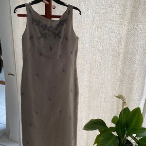 Elegant Silk Maxi Dress